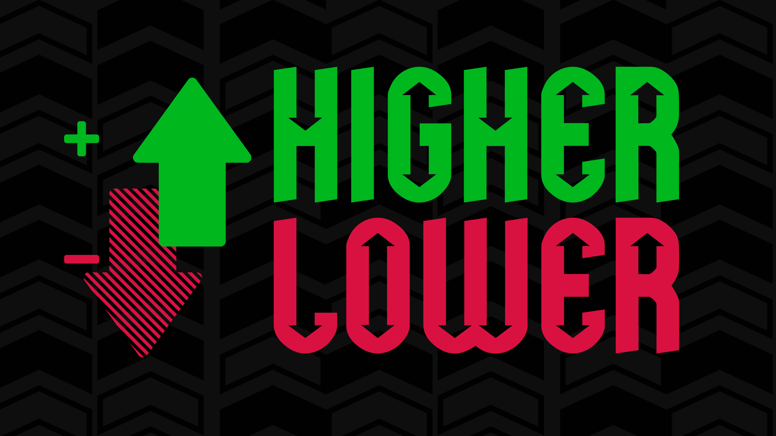 Higher Lower Banner